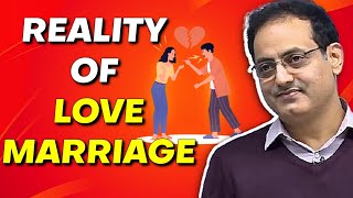 Reality Of Love Marriage 💔  DrVikas Divyakirti [upl. by Nivi]