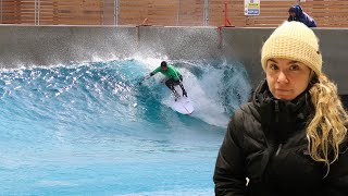 WAVE POOL BRISTOL  SURFING ADVANCED RIGHT amp LEFT [upl. by Nnaycnan]