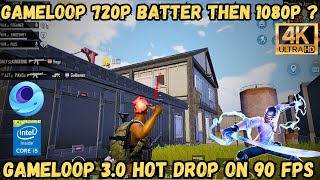 🔧Power Of 90 Fps Pubg Mobile  Gameloop New Update Hot Drop Gameplay On 90 Fps  Gameloop 32 Bit [upl. by Aicemaj994]