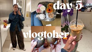 vlogtober 5 hula hooping again  friend date  grocery shopping [upl. by Ingaberg335]