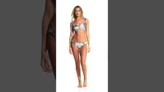 Seafolly Moroccan Moon Underwire Bikini Top CD Cup  SwimOutletcom [upl. by Akitan]