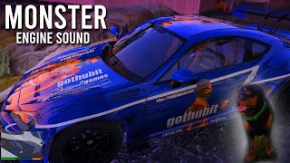 GTA 5  Rocket Bunny V3 BRZ SUBARU  MONSTER ENGINE SOUND [upl. by Aleunamme]