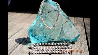 Fusing pure 999 silver chain Maille [upl. by Primrosa]