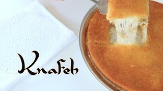 DELICIOUS KNAFEH WITH STEP BY STEP DETAILED RECIPE [upl. by Malim]