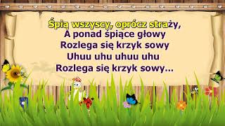 Płonie ognisko w lesie  karaoke [upl. by Elyr]