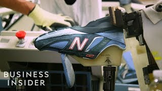 How New Balance Sneakers Are Made  The Making Of [upl. by Arracahs772]