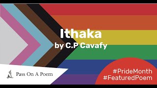 Featured Poem Ithaka by CP Cavafy [upl. by Ferrell]