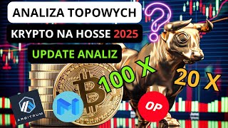 Najlepsze Altcoiny na Hossę 2025 Update Analiz Krypto z Potencjałem [upl. by Koffler]