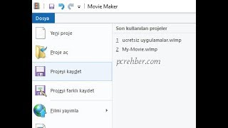 Movie Maker Türkçe Yapma 2018 [upl. by Calle777]