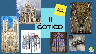 Il gotico  video lezione di Arte e Immagine  classi seconde [upl. by Hertz84]