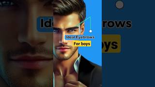 How to get ideal Eyebrows for mens viral youtubeshorts shorts [upl. by Gahan]