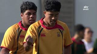 Secondary Schools Rugby Manurewa High v Westlake Boys High 2021 [upl. by Dorlisa]