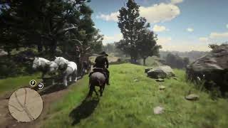 Rdr2  Horseman 3 Ride from Valentine to Rhodes in Under 5 minutes [upl. by Airdnahc624]