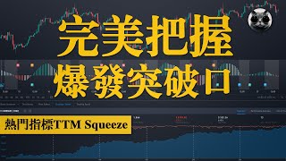 完美把握盤整之後的爆發突破口，熱門指標TTM Squeeze的用法和回測，擠壓期避坑，突破期建倉  老貓與指標 [upl. by Lekcar]