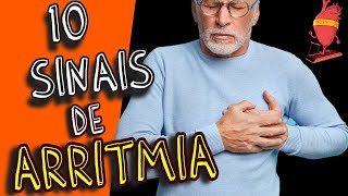 10 SINTOMAS QUE SEU CORAÇÃO PODE ESTAR BATENDO FORA do RITMO arritmia cardíaca [upl. by Arlon]