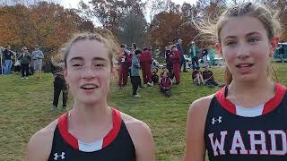 2024 CIAC XC L Champion Alexandra Morgan Runner up Sophie Spellman [upl. by Poucher72]