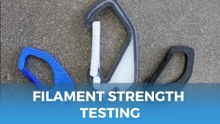 Filament Strength Testing [upl. by Mcgee]