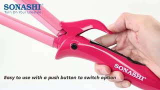 Ultimate Guide to Using the Sonashi Hair Curler Get Gorgeous Curls in Minutes  SHC3005 [upl. by Iddo417]