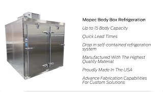 Mopec  Body Box Refrigeration Options [upl. by Pren]