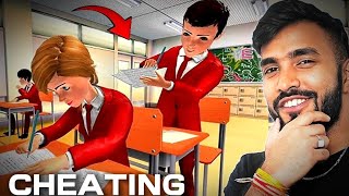 techno gamerz high school cheating game  techno gamerz horror games  techno gamerz gta 5  techno [upl. by Nyletak]