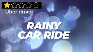 ONE STAR RAINY CAR RIDE  Angle the driver  Angel sounds ASMR [upl. by Lehcsreh426]