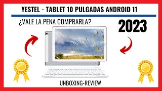 📱 🔴YESTEL Tablet 10 Pulgadas Android 11 2023🔴📱 ¿Vale la pena comprarla [upl. by Hildie845]