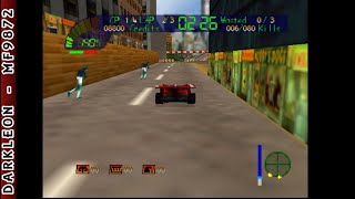 Nintendo 64  Carmageddon 64 © 1999 Titus Software  Gameplay [upl. by Luehrmann938]