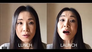 lunchとlaunch ー日本人の苦手な母音 [upl. by Donald]