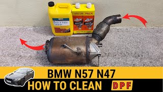 How to clean DPF filter Diesel Particulate Filter Blocked DPF removed amp cleaned BMW N47 cleaning N57 [upl. by Arther]