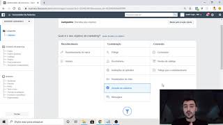 Tipos de Campanha no Facebook Ads  Qual Objetivo de Campanha Utilizar no Facebook Ads [upl. by Gonick]
