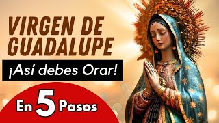 Cómo PEDIRLE a la VIRGEN de GUADALUPE para que te Conceda un MILAGRO [upl. by Tergram]