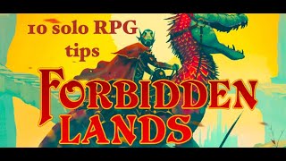 10 Solo RPG Tips [upl. by Ibbetson]