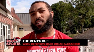 WSSU Football Press Conference The Rents Due [upl. by Aklog]