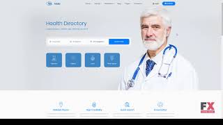 Tabib  Health and Medical Directory Template Dick Gerrard [upl. by Morgun981]