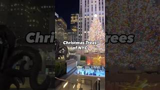 🎄There’s no place like New York for the holidays with Christmas trees lighting up the city [upl. by Aronel]