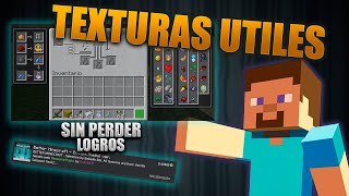 Pack de texturas útiles para Minecraft Bedrock 120 [upl. by Amber]