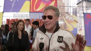 Despicable Me 4 New York Premiere  itw Will Ferrell Official video [upl. by Ocirnor]