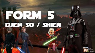 Star Wars Sacred Order of Jediism  Anakin Skywalker explains Form 5  ShienDjem So [upl. by Thurlough]