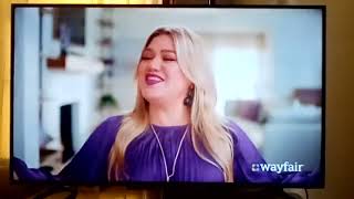 NEW Wayfair Indoor and New Storage Commercial with Kelly Clarkson 😍😍 [upl. by Dwight]