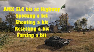 AMX ELC bis at Highway Doing a bit of everything [upl. by Ahsinyar]