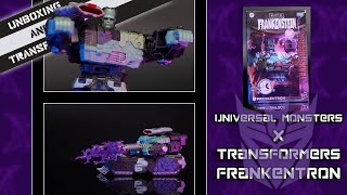 Unboxing and Transforming Universal Monsters x Transformers Frankentron Tagalog [upl. by Rehportsirhc]