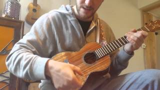 3 min advanced ukulele drumflamenco style strumming lesson [upl. by Ilowell]