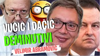 Velimir Abramović DEMINUTIVI VUČIĆ I DAČIĆ [upl. by Earahc]