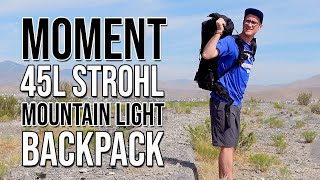 Moment Strohl Mountain Light 45L Backpack [upl. by Pinter636]