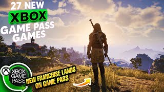 27 AMAZING NEW XBOX GAME PASS GAMES REVEALED [upl. by Salisbarry]