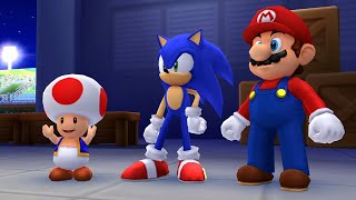 Mario and Sonic at the Rio 2016 Olympic Games Wii U  Heroes Showdown Gameplay Team Sonic [upl. by Py]