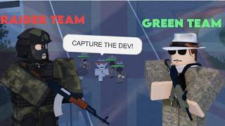 INTENSE Roblox BRITISH ARMY Roleplay Mission  Capture the Dev [upl. by Assek]