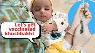 Khushbakht ki vaccination  💉🏥  part 2nd [upl. by Anma124]