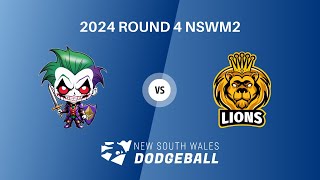 2024 NSWDL R4 Mens Div 2 Lansvale Lions vs Caringbah ChaoKnights [upl. by Gaylene]