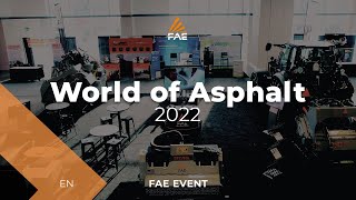 World of Asphalt 2022 showcasing innovative products for road construction and road maintenance [upl. by Kristen110]